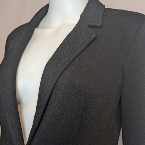 Jaclyn Smith Black Single Button Blazer Jacket size Small - Picture 3 of 8